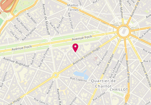 Plan de GENET Frédéric, 42 Rue Paul Valéry, 75116 Paris