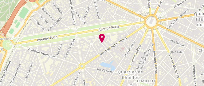 Plan de EVRARD Pascal, 42 Rue Paul Valéry, 75116 Paris