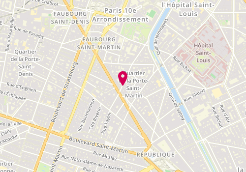 Plan de DUSSOUR Chloé, 16 Rue Lucien Sampaix, 75010 Paris