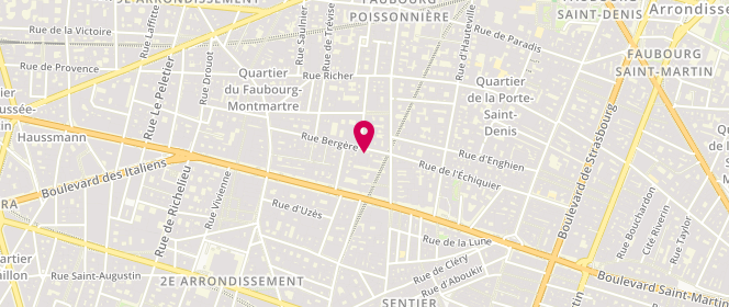 Plan de SEDBON Théo, 7 Rue Bergère, 75009 Paris