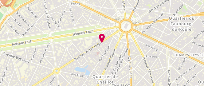 Plan de AMAR Edouard, 17 Avenue Victor Hugo, 75116 Paris