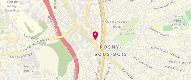 Plan de BOHBOT Samy, 35 Rue Paul Cavaré, 93110 Rosny-sous-Bois
