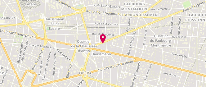 Plan de DUFOUR Maxime, 14 Rue la Fayette, 75009 Paris