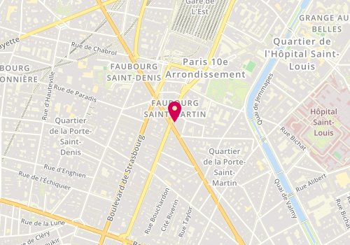 Plan de HAYOUN Roland, 62 Boulevard de Magenta, 75010 Paris