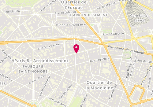 Plan de VAN VIET Hubert, 27 Rue la Boétie, 75008 Paris
