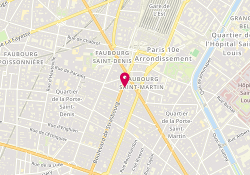 Plan de TOLEDANO Prosper, 64 Boulevard de Strasbourg, 75010 Paris
