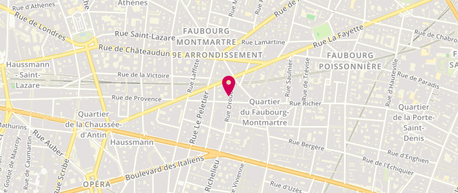Plan de MUNTEANU Gabriel, 21 Rue Drouot, 75009 Paris