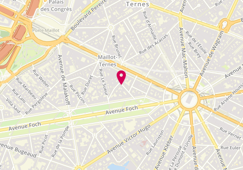 Plan de GUILLOTTE Xavier, 7 Rue Chalgrin, 75116 Paris