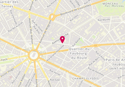 Plan de TOUMI Farîd, 22 Rue Beaujon, 75008 Paris