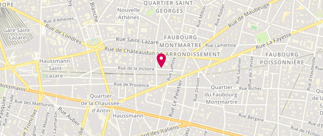 Plan de BESSERMANN Olivier, 34 Rue de la Victoire, 75009 Paris