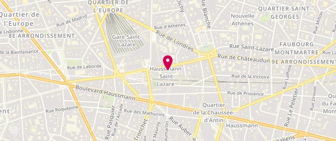 Plan de CHIVAS Georges, 73 Rue de Caumartin, 75009 Paris