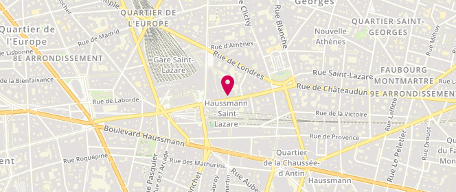 Plan de GUTHMANN Noémie, 92 Rue Saint Lazare, 75009 Paris