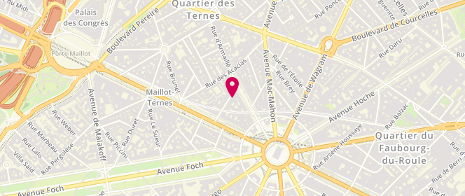 Plan de MALKA Michel, 10 Bis Rue Anatole de la Forge, 75017 Paris