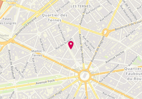 Plan de DUNET Eric, 22 Avenue Carnot, 75017 Paris