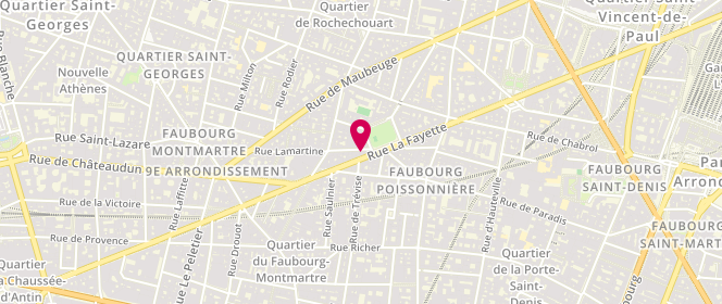Plan de ONGER Demir, 79 Rue la Fayette, 75009 Paris