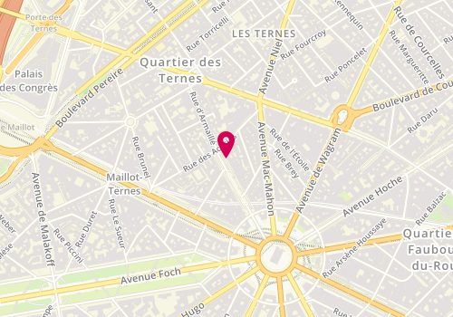 Plan de FRIEDERICH Ludovic, 28 Avenue Carnot, 75017 Paris