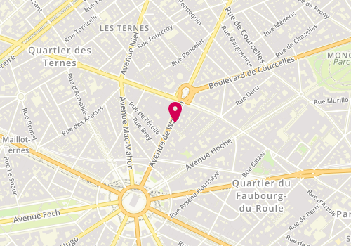 Plan de LUMBROSO Gérard, 36 Avenue de Wagram, 75008 Paris