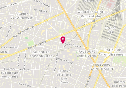 Plan de LE PENNEC Laurence, 53 Rue de Chabrol, 75010 Paris