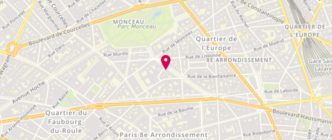 Plan de DANAN Arié, 23 Avenue de Messine, 75008 Paris