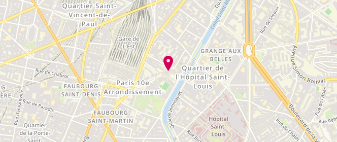 Plan de BELLAICHE Marc, 18 Place Raoul Follereau, 75010 Paris