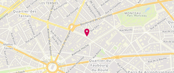 Plan de VERITE-SAVIGNY Anne Charlotte, 254 Rue du Faubourg Saint Honoré, 75008 Paris