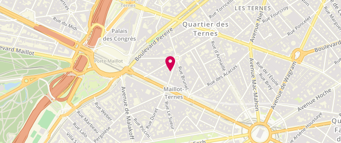 Plan de CATTAN David, 7 Rue Denis Poisson, 75017 Paris