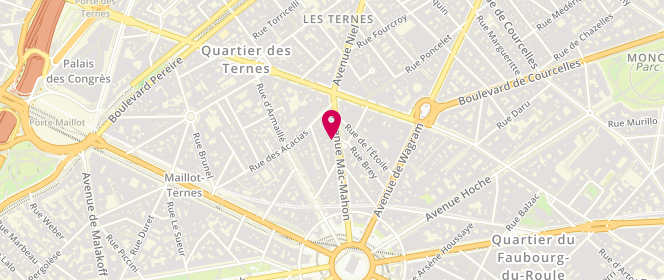 Plan de EIFERMAN Charles, 27 Avenue Mac Mahon, 75017 Paris