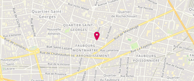 Plan de NOSSINTCHOUK Tania, 9 Rue Choron, 75009 Paris