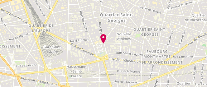 Plan de ETLINGER Philippe, 7 Rue Blanche, 75009 Paris