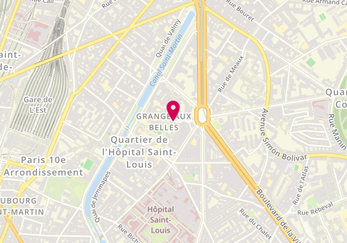 Plan de DEMAY Gérard, 2 Rue Albert Camus, 75010 Paris