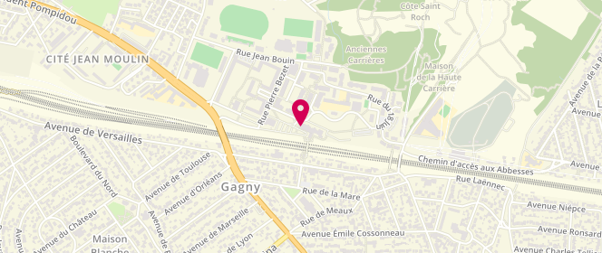 Plan de GUIMBAULT Jean Denis, 1 Place de Tavarnelle Val Di Pesa, 93220 Gagny