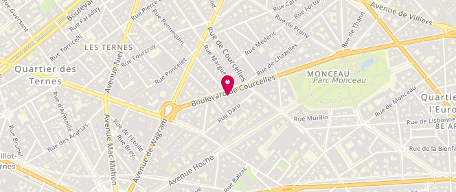 Plan de RATIO André, 67 Boulevard de Courcelles, 75008 Paris