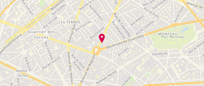 Plan de VERSINI Stéphane, 52 Avenue de Wagram, 75017 Paris