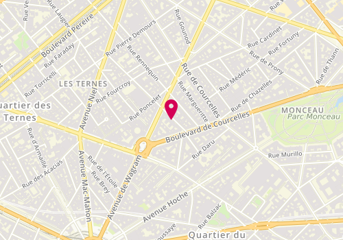 Plan de FRICKER Jacques, 5 Rue des Renaudes, 75017 Paris
