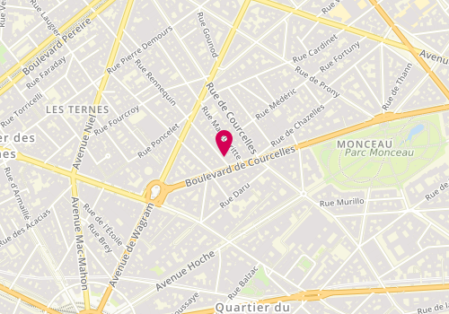 Plan de HADDAD Jonathan, 4 Rue Théodule Ribot, 75017 Paris