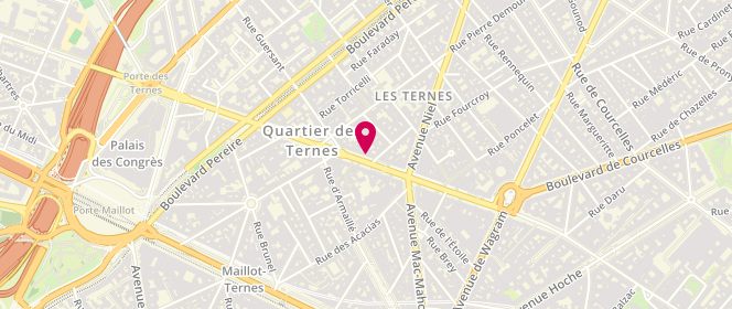 Plan de GHERON Gérard, 46 Avenue des Ternes, 75017 Paris