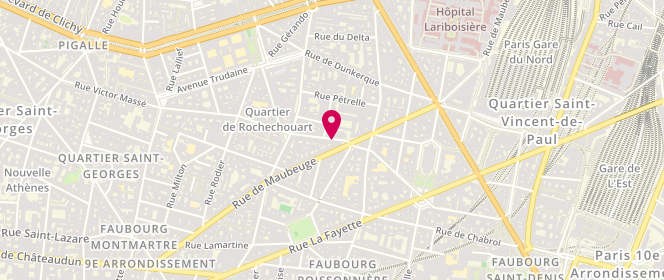 Plan de GIORGIANO Fabio, 3 Rue Condorcet, 75009 Paris