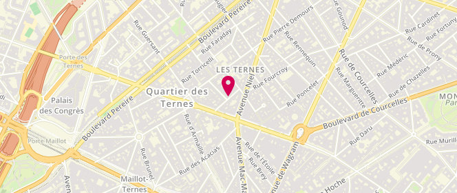 Plan de DEIS DE FABIANI Stéphanie, 7 Rue Villebois Mareuil, 75017 Paris