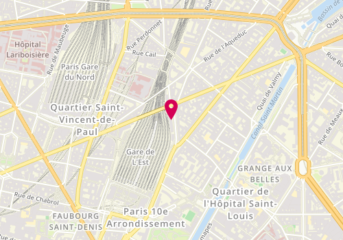 Plan de THIBAUT Florence, 9 Rue de Chateau Landon, 75010 Paris