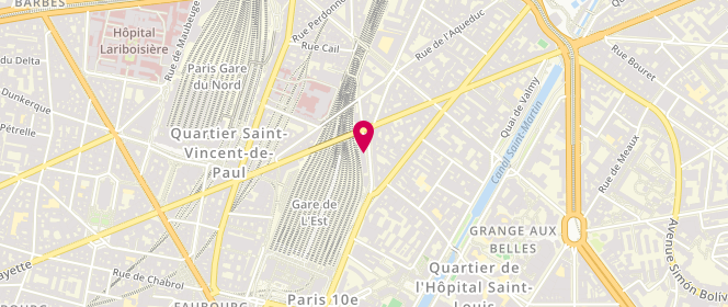 Plan de ALLALI Yann, 9 Rue de Chateau Landon, 75010 Paris