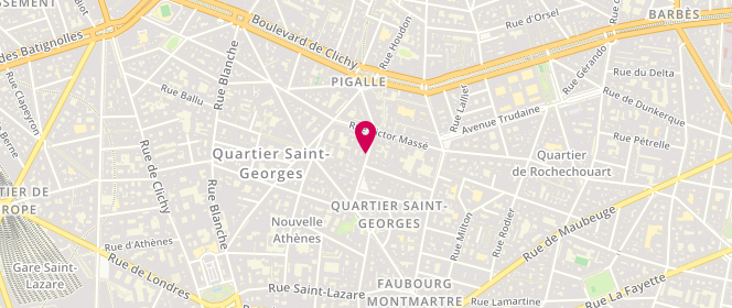Plan de TENENBAUM Nora, 21 Rue Henry Monnier, 75009 Paris