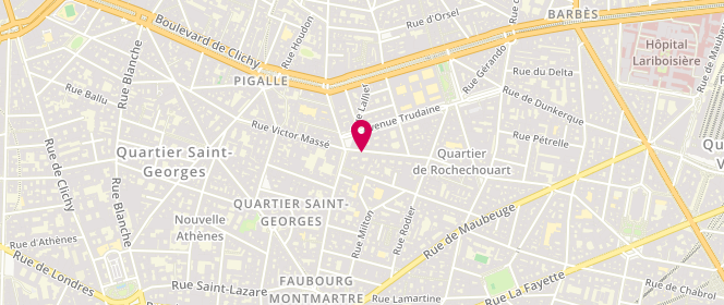 Plan de GALLI-GIBERTINI Giuliano, 67 Rue Condorcet, 75009 Paris