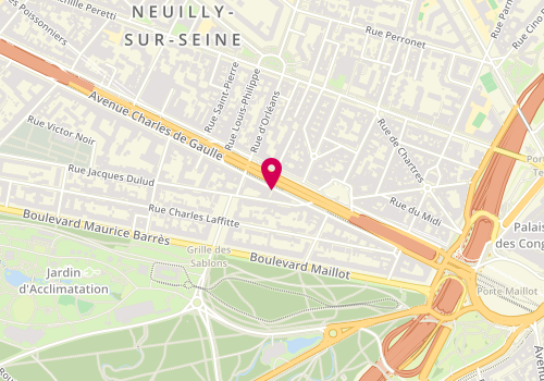Plan de MENEUX Eric, 85 Avenue Charles de Gaulle, 92200 Neuilly-sur-Seine
