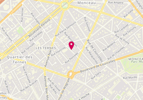 Plan de LEMONNIER Morgan, 32 Rue des Renaudes, 75017 Paris