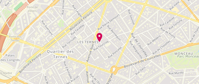 Plan de SULMAN Thierry, 21 Rue Laugier, 75017 Paris