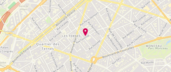 Plan de GATRI Chaïma, 15 Rue Fourcroy, 75017 Paris