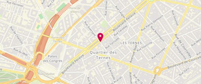 Plan de BENKEMOUN Michel, 22 Rue Guersant, 75017 Paris