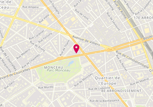 Plan de ZLOTO Richard, 32 Boulevard de Courcelles, 75017 Paris