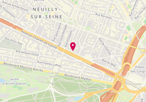 Plan de DE BARDIES-MONTFA Benoît, 54 Avenue Charles de Gaulle, 92200 Neuilly-sur-Seine