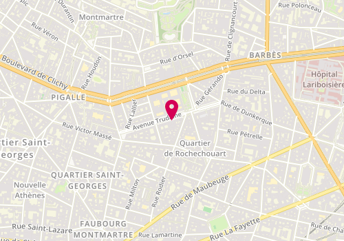 Plan de YOUCEF-DUMEZ Halim, 25 Avenue Trudaine, 75009 Paris